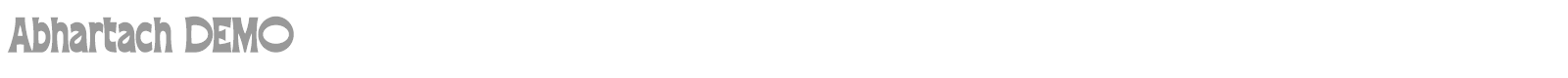 Abhartach font preview